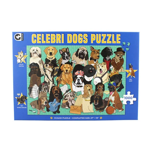 Celebri Dogs Jigsaw Puzzle - Ginger Fox