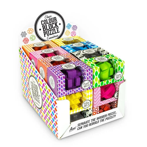 Colour Block Assorted (One Supplied) - Professor Puzzle
