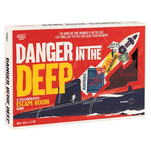 Danger in the Deep - Professor Puzzle
