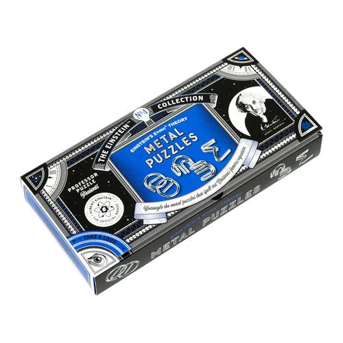 E=mc2 Metal Puzzle - Professor Puzzle