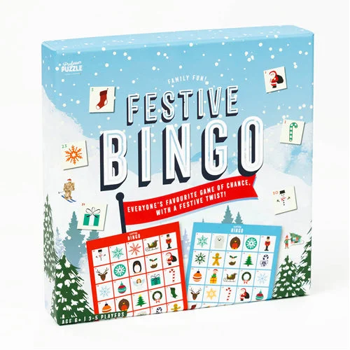 Festive Bingo - Professor Puzzle