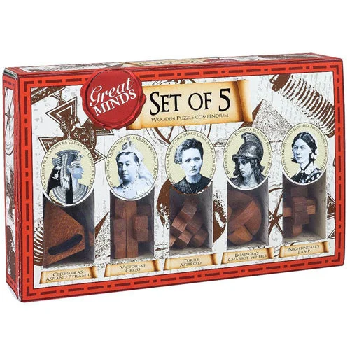 Great Minds Set of 5 (Women) - Professor Puzzle