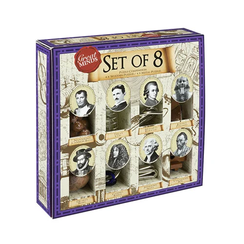 Great Minds Set of 8 - Professor Puzzle