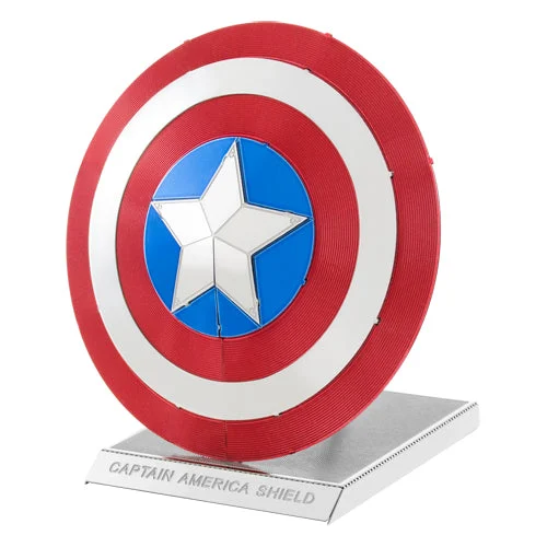 Metal Earth: Marvel: Captain America's Shield 3D Metal Model Kit - Professor Puzzle