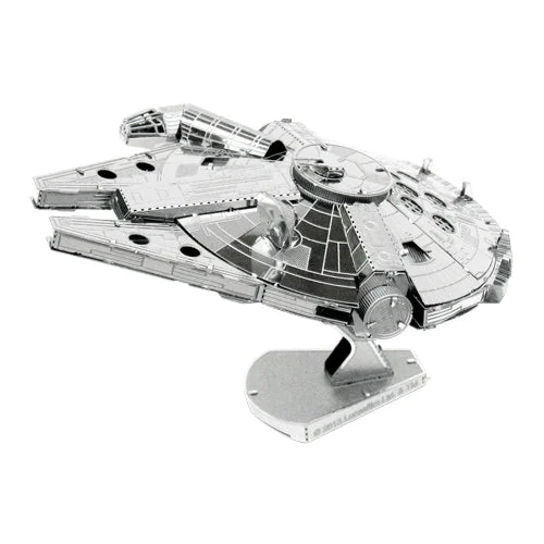 Metal Earth: Star Wars: Millennium Falcon 3D Metal Model Kit - Professor Puzzle