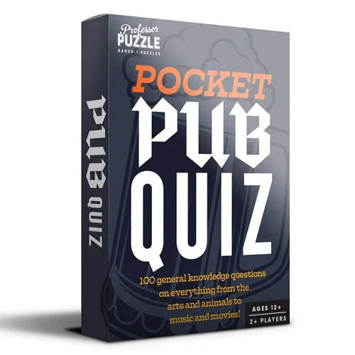 Pocket Pub Quiz - Professor Puzzle