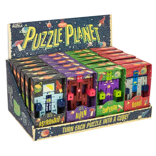 Puzzle Planet Display Assorted (One Supplied) - Professor Puzzle