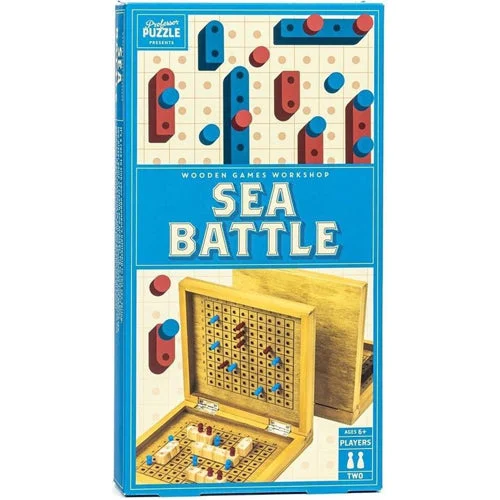 Wooden Games Workshop: Sea Battle - Professor Puzzle
