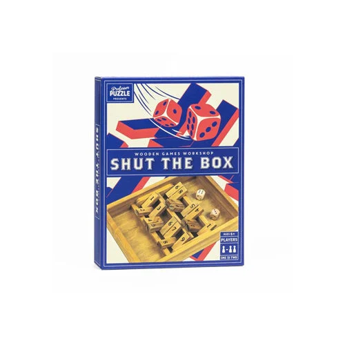 Wooden Games Workshop: Shut the Box - Professor Puzzle