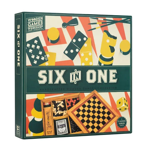 Wooden Games Workshop: Six in One - Professor Puzzle
