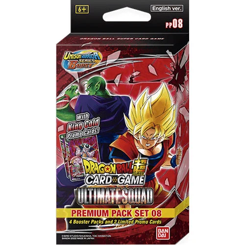 Dragon Ball Super Masters: Ultimate Squad Premium Pack (PP08) - Bandai