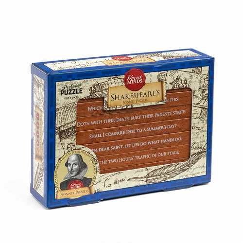 Shakespear's Sonnet Puzzle - Professor Puzzle