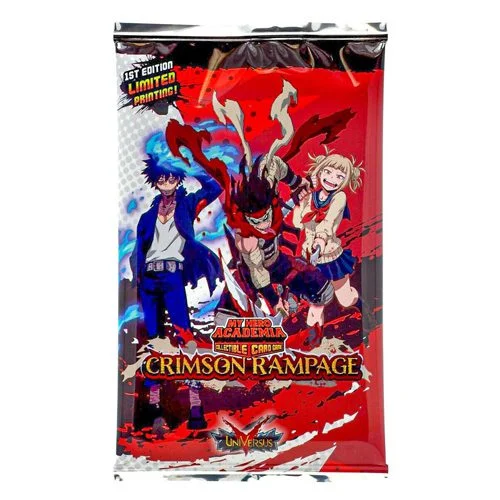 My Hero Academia CCG: Series 2 Crimson Rampage Booster Pack - Jasco Games